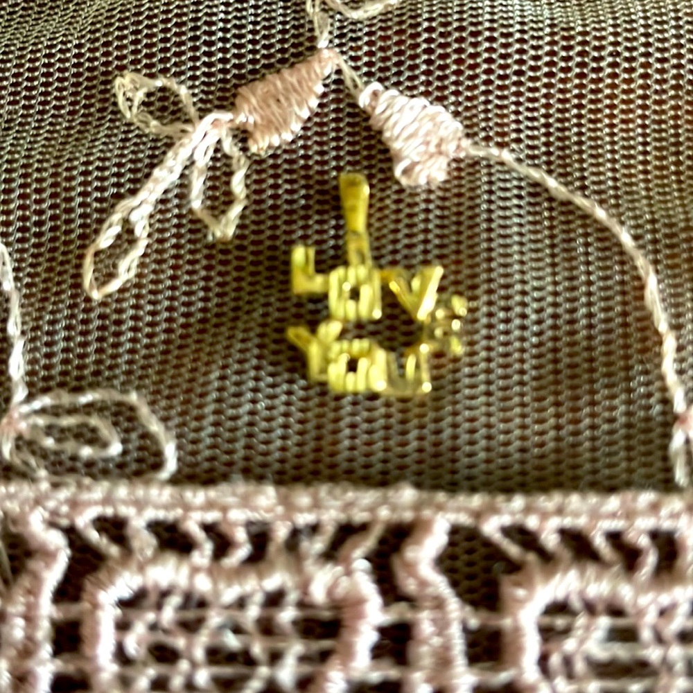 14 karat gold I love you charm new